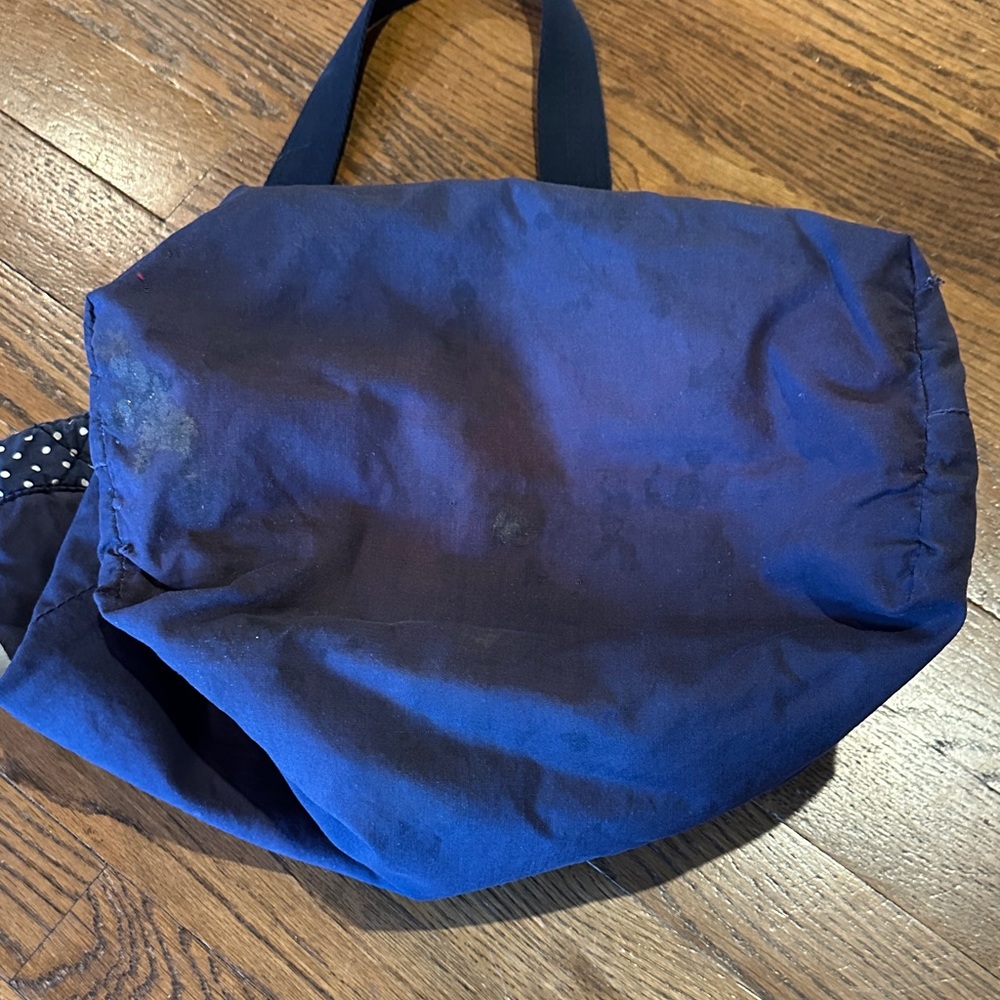 Aerie Navy Polka Dot Bag! - Picture 8 of 8